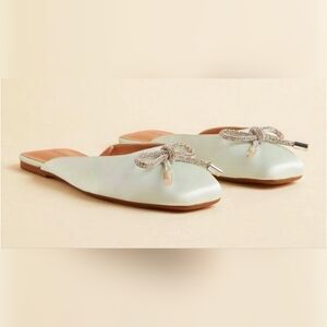 Torrid Women's Cream Loafers with Silver Bow